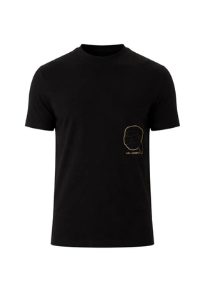 Karl Lagerfeld crewneck graphic T-shirt - Black