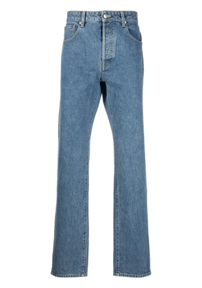 Kenzo mid-rise straight-leg jeans - Blue