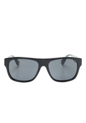 Gucci Eyewear logo-engraved sunglasses - Black