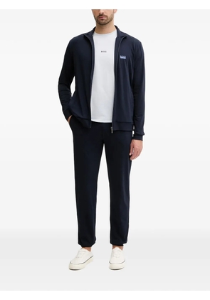 BOSS logo-print tracksuit set - Blue