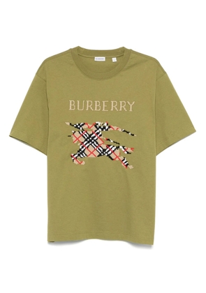 Burberry EDK-embroidered T-shirt - Green