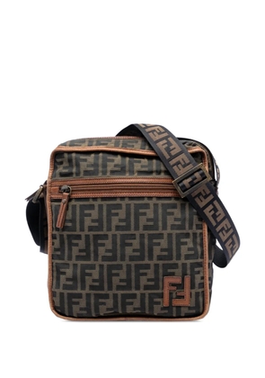 Fendi Pre-Owned 2000-2010 Zucca Canvas crossbody bag - Brown