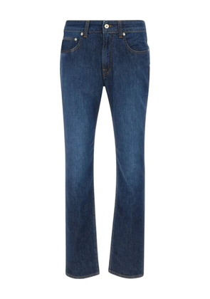 DEVORE logo-patch jeans - Blue