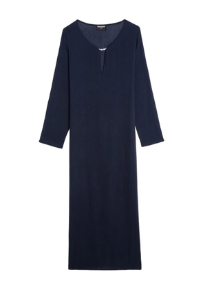 Zadig&Voltaire Delia maxi dress - Blue
