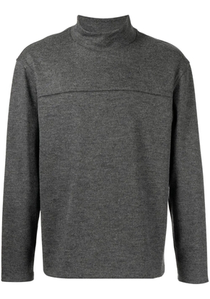 3.1 Phillip Lim mock-neck wool-blend jumper - Grey