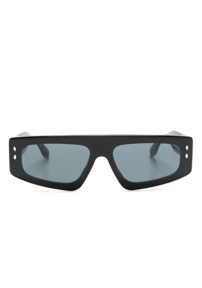 Isabel Marant Eyewear Zoomy geometric-frame sunglasses - Black