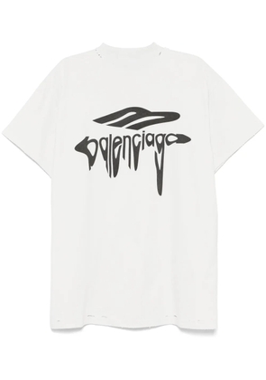 Balenciaga 3B Liquified Oversize t-shirt - Grey