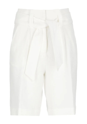 Peserico linen shorts - White