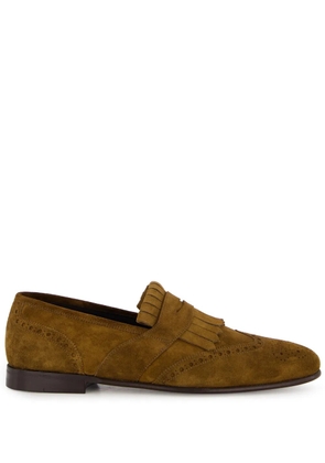 Manolo Blahnik Agasio loafers - Brown