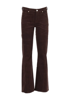 7 For All Mankind Dojo twisted corduroy jeans - Brown