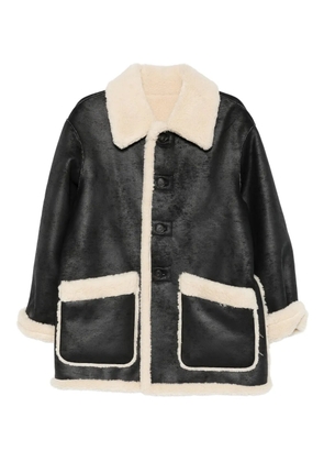 DUNST faux-leather jacket - Black