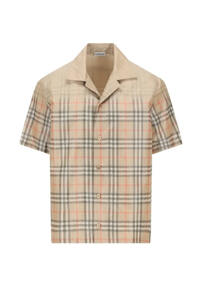 Burberry checked shirt - Neutrals
