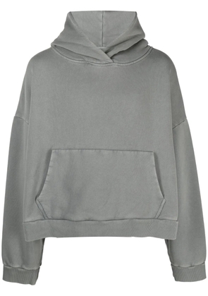 ENTIRE STUDIOS washed drop-shoulder hoodie - Grey