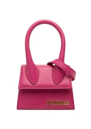 Jacquemus Pre-Owned 2018-2025 Mini Leather Le Chiquito satchel - Pink