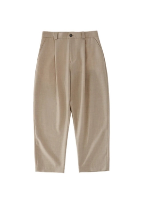 Studio Nicholson pleated tuck trousers - Black