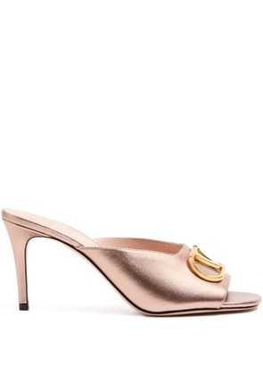 Valentino Garavani logo signature sandals - Pink