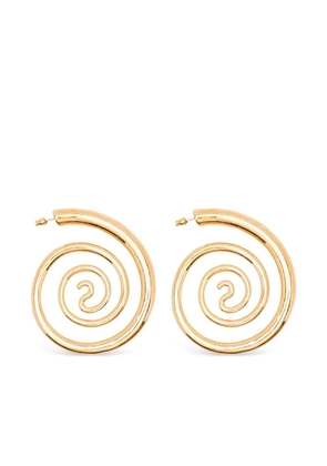 Panconesi Spiral Serpent earrings - Gold
