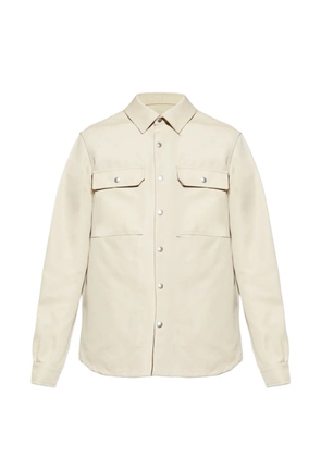 Rick Owens buttoned shirt jacket - Neutrals