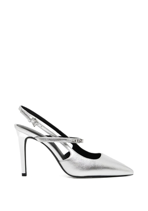 Michael Kors 95mm Dina Flex pumps - Silver