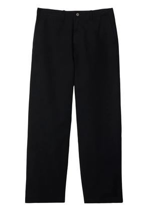 Burberry cotton chinos - Black