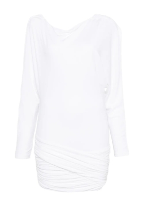 Christopher Esber Luna cowl draped dress - White