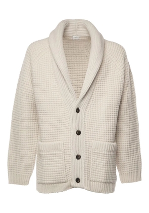 Eleventy buttoned wool-cashmere cardigan - White