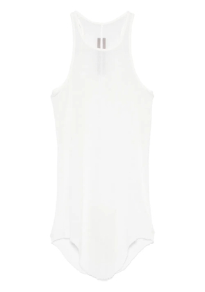 Rick Owens ribbed tank top - White
