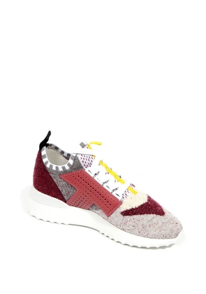 Tod's perforated detail sneakers - Red