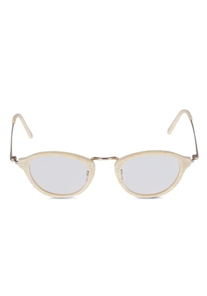 TOM FORD Eyewear round-frame glasses - Neutrals