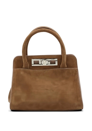 Fabiana Filippi small top-handle tote bag - Brown