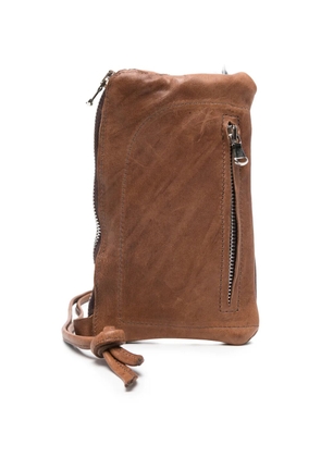 SOMMET zip phone case - Brown