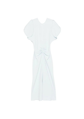 Victoria Beckham gathered-waist midi dress - Blue