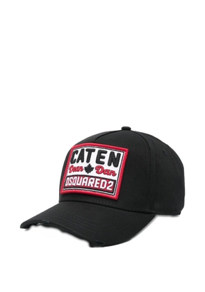 DSQUARED2 patch baseball cap - Black