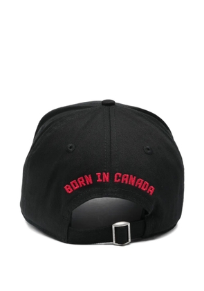 DSQUARED2 patch baseball cap - Black