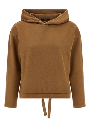 Weekend Max Mara OSCURI drawstring hoodie - Brown