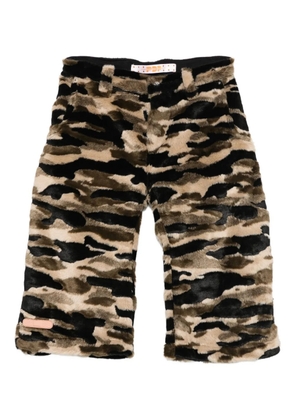 PDF belt-loop shorts - Green