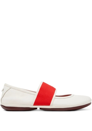 Camper Right Nina strap ballet flats - White