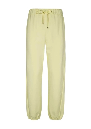 Max Mara elasticated-cuff trousers - Yellow