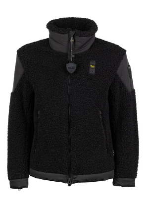 Blauer Hazelwood zip fleece coat - Black