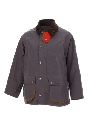 Paul Smith velvet-collar jacket - Grey