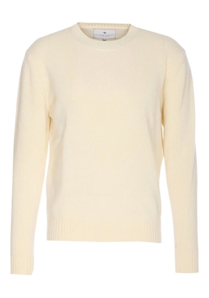 SEVEN GAUGE crew-neck long-sleeve sweater - White