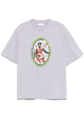 Off-White Fresco Oval T-shirt - Grey