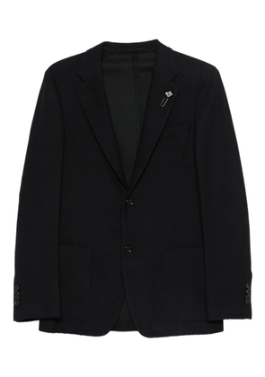 Lardini single-breasted blazer - Black
