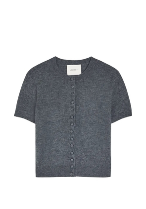 Lisa Yang buttoned short-sleeve cardigan - Grey