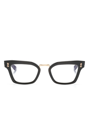 Akoni Luna butterfly-frame glasses - Black