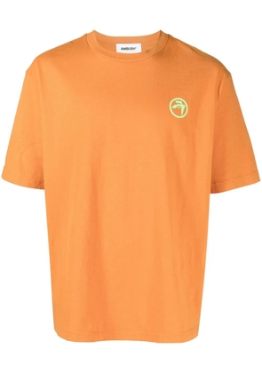 AMBUSH logo-print crew-neck T-shirt - Orange