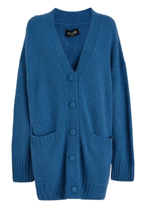 Del Core V-neck cardigan - Blue