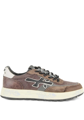 Premiata Nous panelled sneakers - Brown