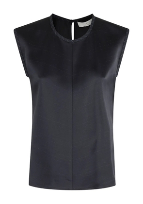 Tela stripe-pattern sleeveless top - Blue