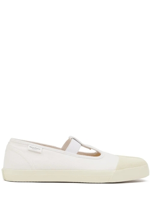 Maison Margiela On The Deck Tabi ballerina shoes - White